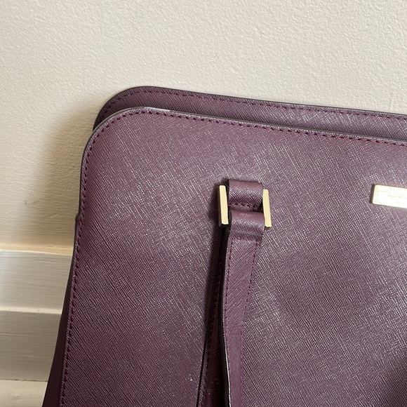 Kate Spade Deep Wine Coloured Purse Tote Bag - Picture 8 of 9